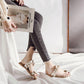 Women Flats Slippers Summer Casual Flip Flops Flowers Pearl Woman Flat Shoes 35-39 Size Comfortable Female Beach Sandals