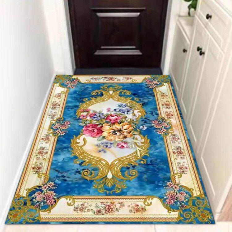 European Style Carpet Living Room Carpet Bedroom Bedside Carpet Entrance Door Balcony Bathroom Carpet Anti-slip Carpet