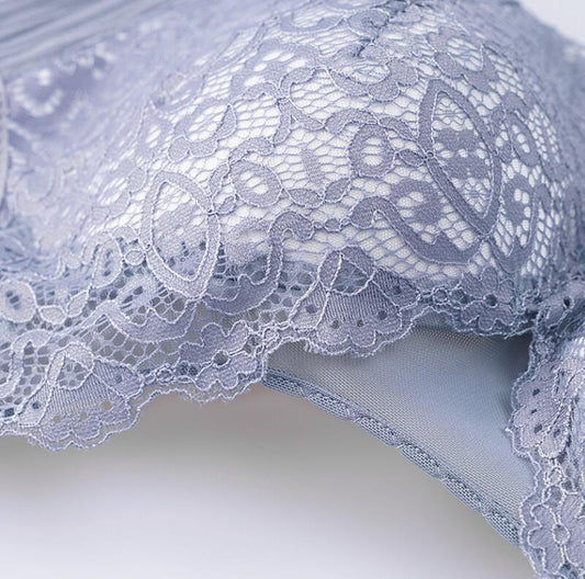 Sexy Pushup Bra Bras C D E F Plus Size Bralette Women Lingerie Wireless Underwear Lace Brassiere Large Big Size 38-46 Ladies