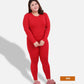 Plus Fat Plus Size Fat Sister Qiuyi Long Trousers Ladies Suit Wear Tight Winter Warm Bottoming Shirt