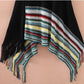 Autumn Women's Sweet Tassel Cloak Shawl Sweater Jacket Women's Hedging Loose Knitted Temperament Knitted Casual Shawl