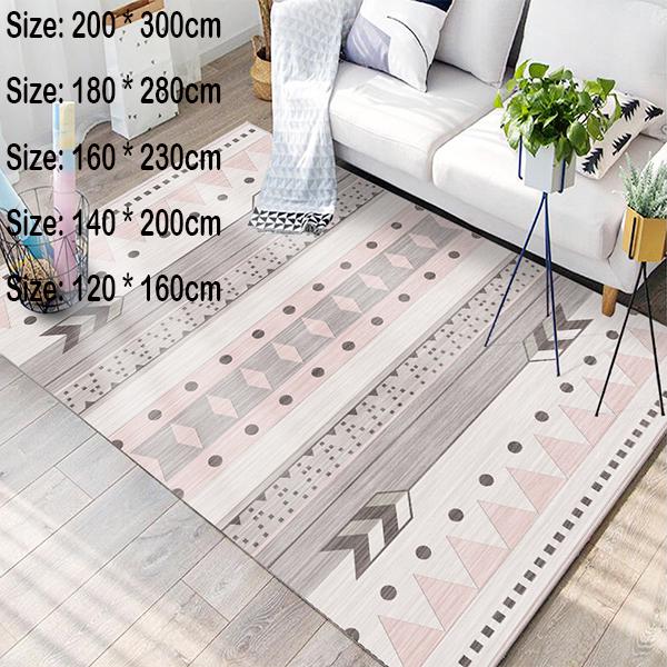 European-style carpet living room sofa coffee table blanket bedroom bedside carpet non-slip mat