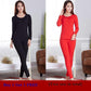 Warm Women's Underwear Plus Velvet Bottoming Shirt Women's Suit Thin Body Slimming Plus Size Pajamas Buy One Set and Get One Set Free