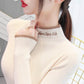 Sweaters for Women Solid Knitted Pullover Ldies Slim Soft Jumper Sweater Female Knit Tops