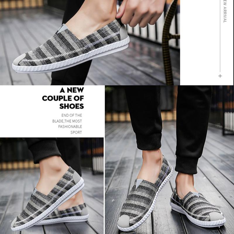 Summer Men's Linen Breathable Casual Shoes Chinese Style Old Beijing Canvas Shoes