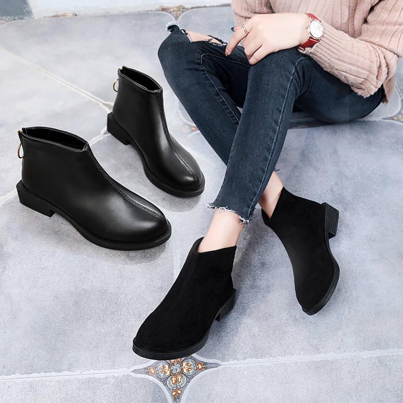 Women Ankle Rain Chelsea Boots Elastic Slip on Waterproof Antiskid Bottom Outdoor Ladies Shoes