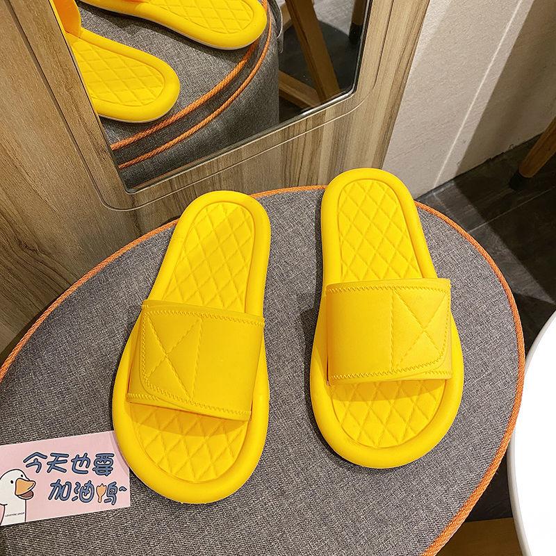 Slippers Women Summer Beach Sandals Household Indoor Silent Non-slip Bathroom Bathing Sandals and Slippers Women