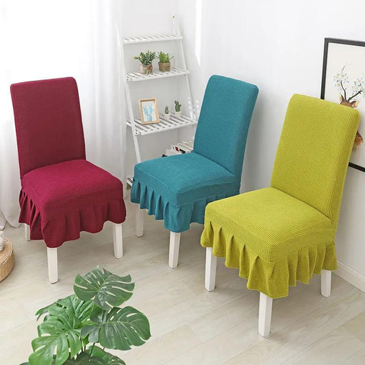 Thickened Chair Cover Stool Cover Household Elastic Chair Back Cushion Universal Universal Household Dining Table and Chair Cover