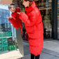 Coat Winter Women's Mid-length Padded Jacket Loose Women's Thick Coat Bread Coat