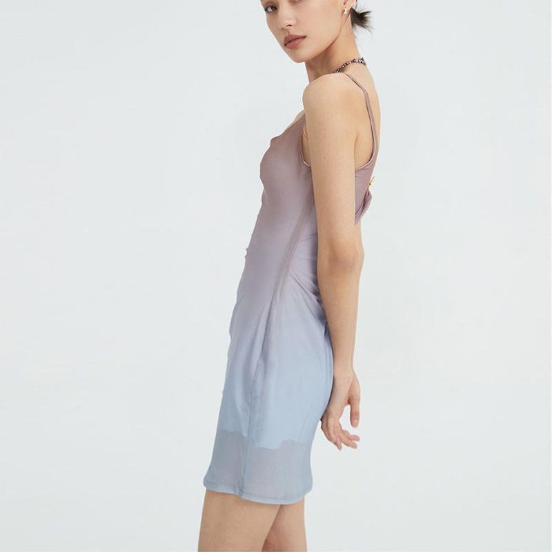 Sexy Low Cut O-neck Dress Women Summer Casual Club Party Wear Vintage Bodycon Sling Mini Dresses Female