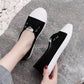 Little White Shoes Women Spring and Summer Casual Shallow Mouth White Shoes Summer Breathable Canvas Shoes Women