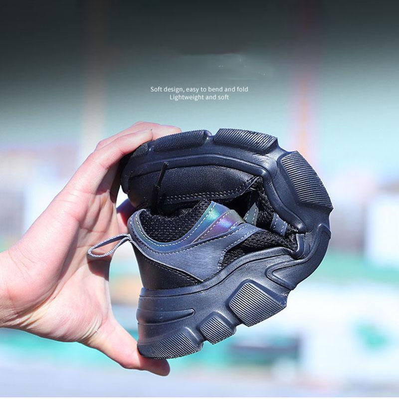 Labor Protection Shoes Men's Steel Toe Cap Anti-smashing, Anti-piercing and Deodorizing Lightweight Breathable Non-slip Safety Protective Work Shoes