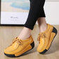 Plus Velvet Women's Fashion Cotton Shoes Winter Leather Casual Beanie Shoes