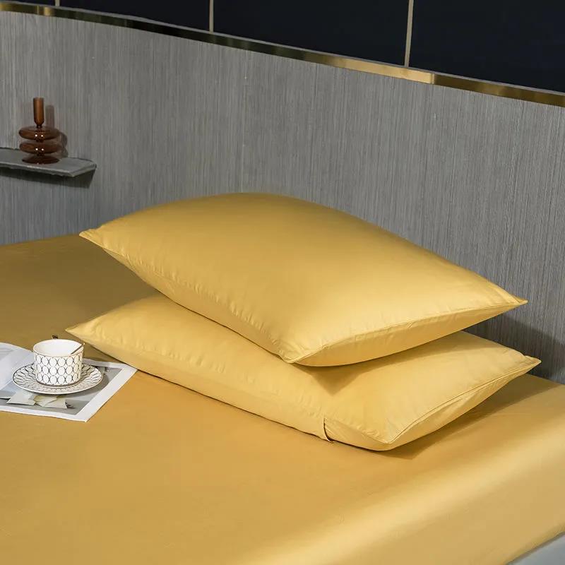 Four Seasons Universal Cotton Pillow Cover Soft Skin-Friendly Couple Pillowcase Bedroom Bedding 48*74cm