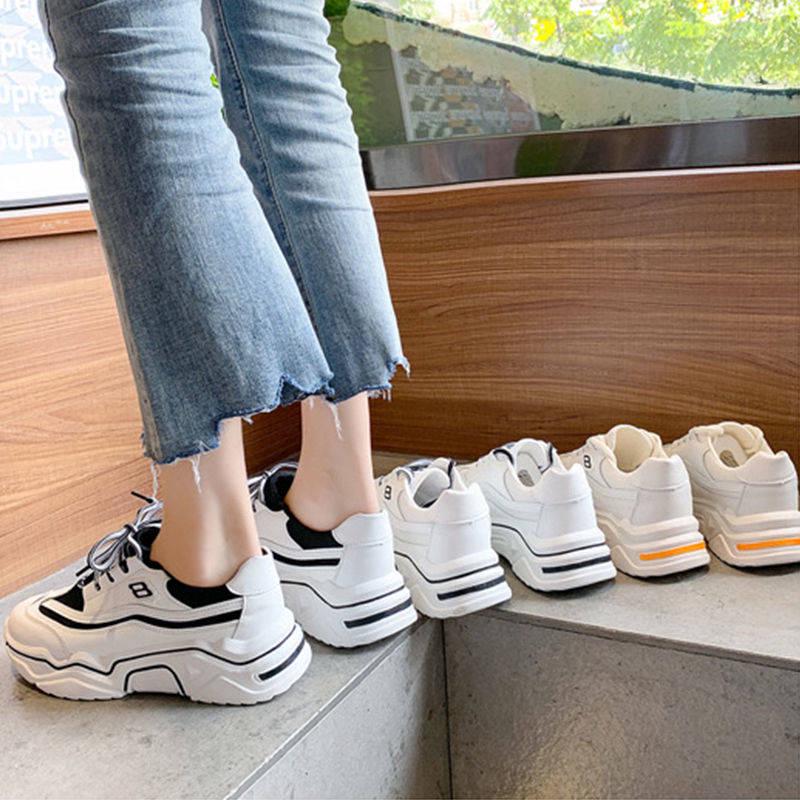 Sneakers Women Shoes Trainers Lace Up Trend Shoes Casual Shoes Woman Chaussures Femme