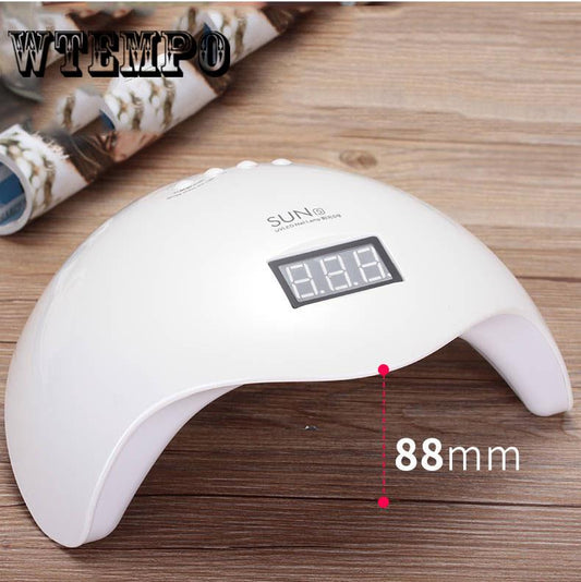48w Nail Phototherapy Machine Dryer Quickdrying Led Nail Lamp Beginner Nail Lamp SUN5
