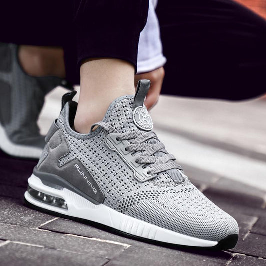 Couple Sneakers Shoes Mesh Breathable Spring/Autumn Men Shoes Air Cushion Male Coolguy Shoes