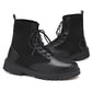 Summer Men's Martin Boots Boys British Style Mesh Boots Men's High-top Shoes