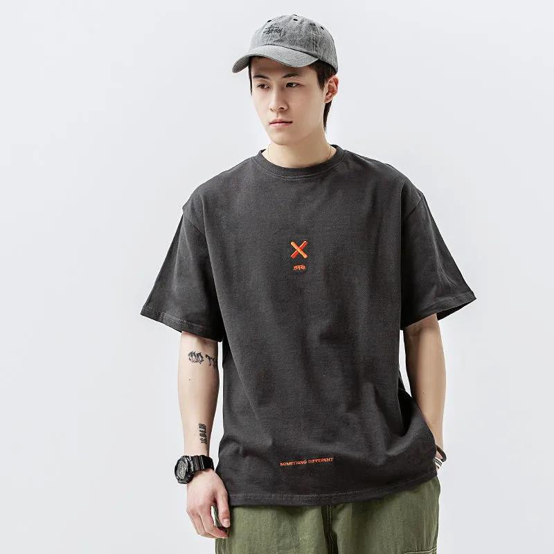Summer Casual Short-sleeved Loose Wild Five-point Sleeve Top