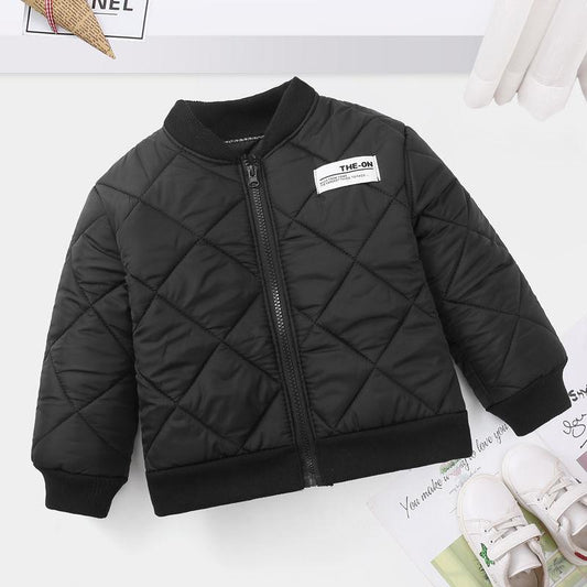 Children's Down Padded Jacket Lightweight Girl Warm and Windproof Korean Style Padded Jacket