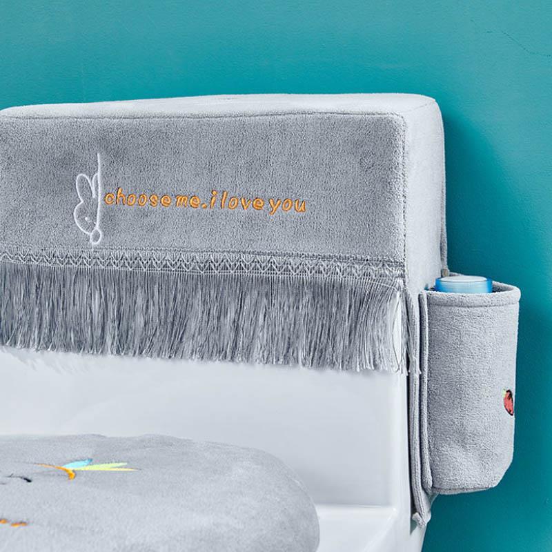 Household Four Seasons Toilet Seat Three-piece Cartoon Toilet Cover Universal Toilet Cover Cover Toilet Seat