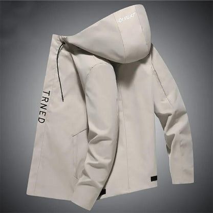 Autumn and Winter Jacket Men's Jacket All-Match Hooded Jacket Casual Loose Trend All-match Korean Coats for Men