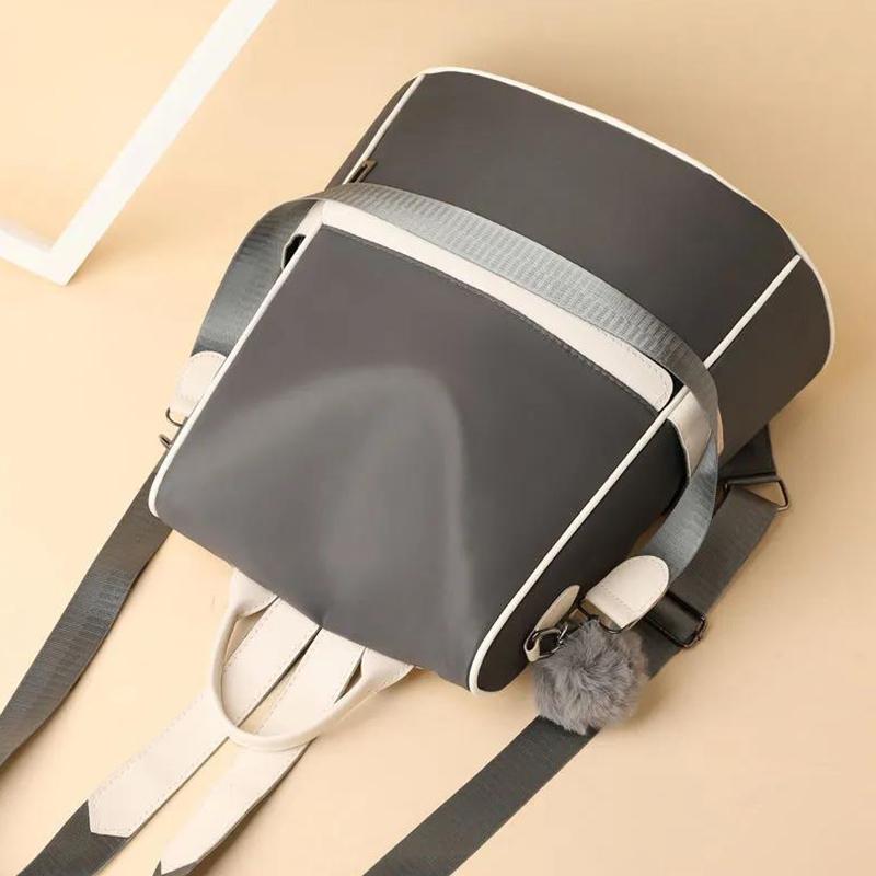 Oxford Canvas Backpack Girls Trendy Fashion All-match Travel School Bag Ladies Backpack