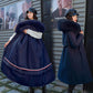 Detachable Overcoming Women's Mid-length Over-the-knee Large Fur Collar Slim-fitting Plus Velvet Padded Coat Loose One-coat Three-wear
