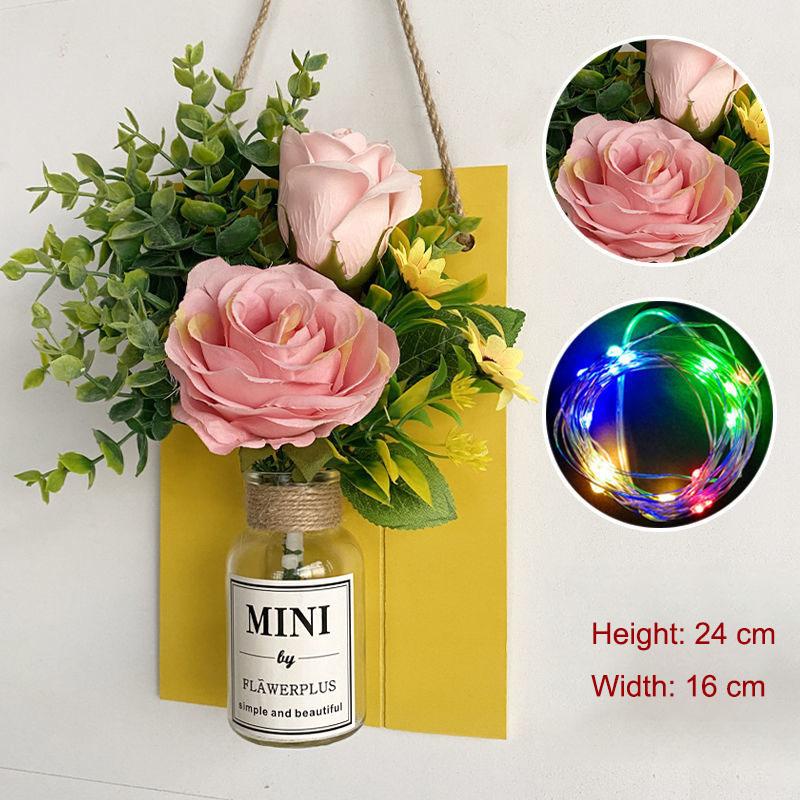 Creative Wall Hanging Living Room Wall Flower Wall Indoor Wall Hanging Wall Decoration Small Pendant Bedroom Room