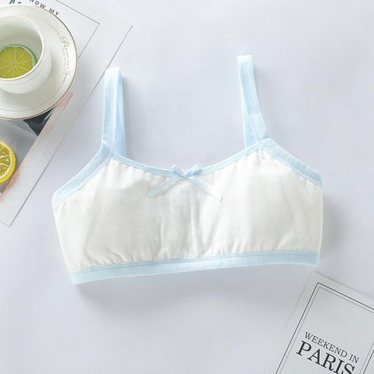 Kids Girls Strap Underwear Cotton Sports Training Bra children