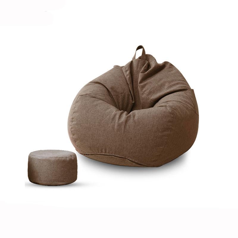 EPS Filler Ergonomics Linen Fabric Sofa Single Child Chair Baby Sleeping Handle Zipper Bedroom Balcony Patio Tatami Living Room Furniture