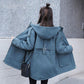 Women's Mid-length Padded Coat Thick and Loose Parkas Padded Coat Winter Korean Style Plus Velvet Jacket