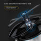 Helicopter Shape Solar Aroma Diffuser Car Decoration Ornaments Aluminum Alloy Solar Rotating Aircraft Car Accessories