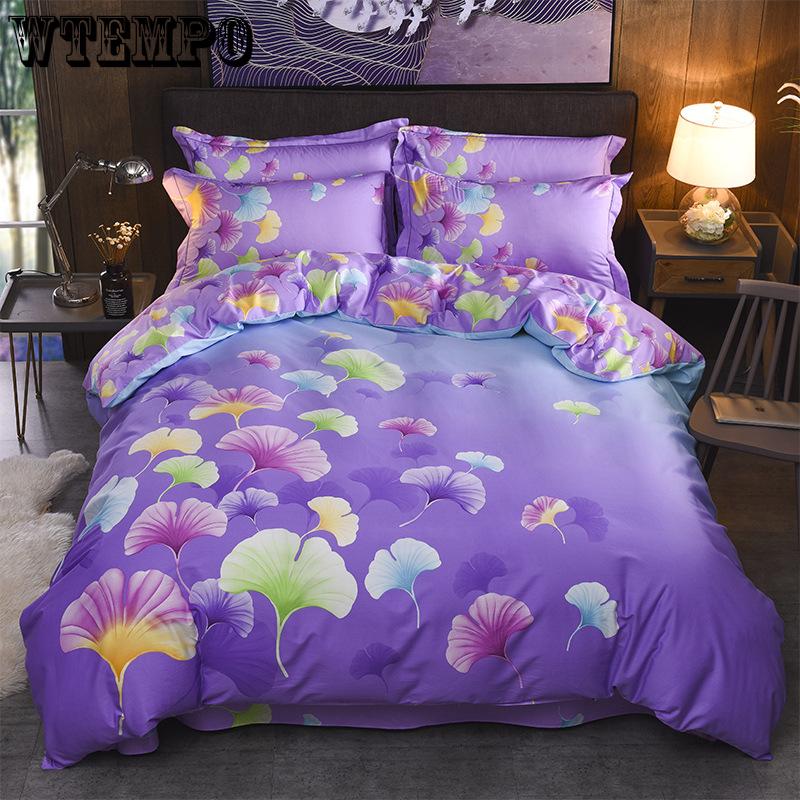 Fashion 4pcs 3D Dolphin Bedding Sets Queen King Size Bed Set Bedroom Comforter Duvet Cover