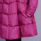 Large Size Cotton Padded Jacket Women's Winter Cloak with A Word Temperament Korean Version of Wild Thick Padded Jacket Mid-length