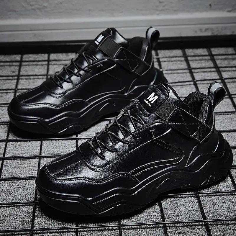 Winter Plus Velvet Warm Men's Sports Shoes Fashion Footwear Casual Shoes Trend Student Running Shoes Men