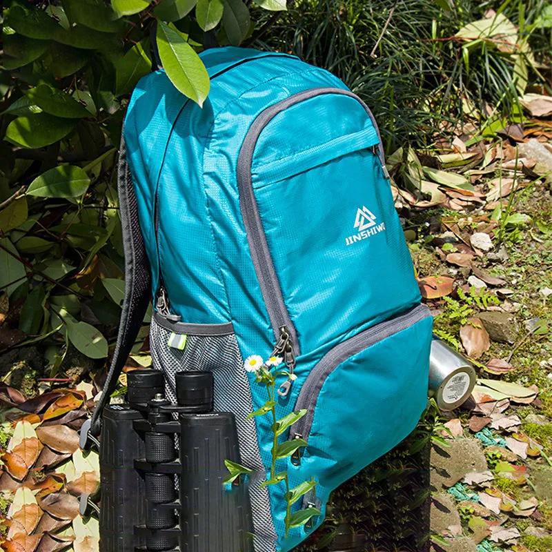 Multifunctional Outdoor Mountaineering Bag Lightweight, Simple and Lightweight Folding Hiking and Cycling Travel Backpack