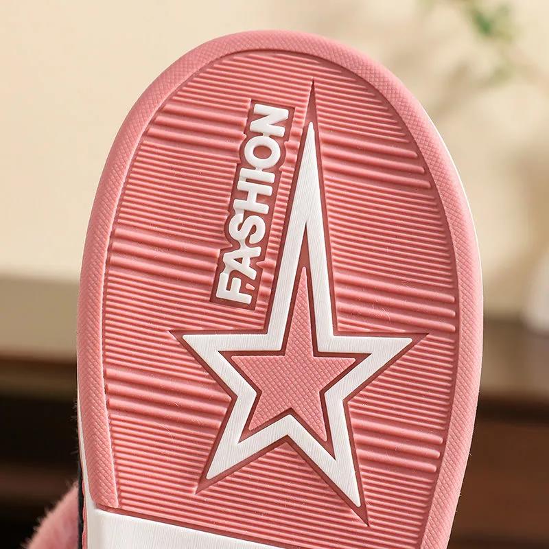 Women's Handmade Cotton Shoes Winter Cold and Warm Home Shoes Comfortable