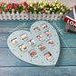 My First Year Baby Keepsake Frame with Light 0-12 Months Pictures Love Heart Photo Frame Commemorative Growth Souvenirs Kids hot