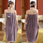 The Bath Towel Can Be Worn and Can Be Wrapped Around The Towel To Absorb Water and Does Not Shed Hair Cute Bath Skirt Dry Hair Cap and Headband