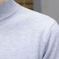 Fall/winter Sweater Men's Korean Pullover Round Neck Solid Color Sweater Thin Bottoming Shirt Low-neck Sweater