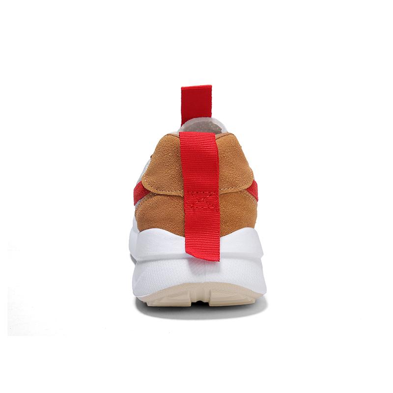 WTEMPOWeweya Spring Lace Up Mens Shoes Luxury Casual White Sneakers Shoes Men Mixed Colors Walk
