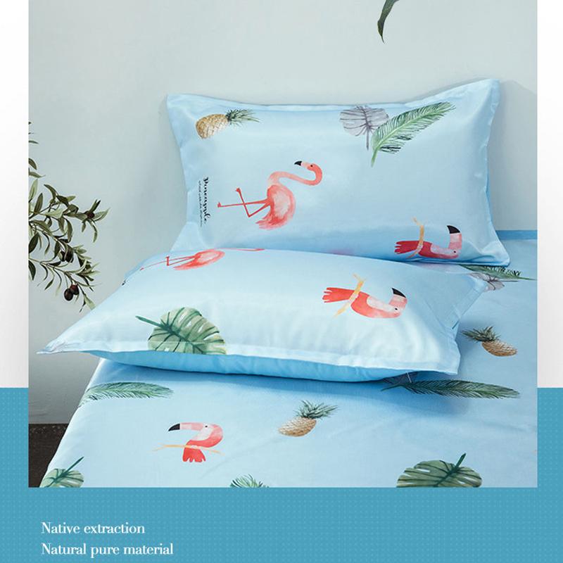 A Pair of Genuine Ice Silk Pillowcases Can Be Machine Washable
