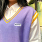 Spring and Autumn Sleeveless Knit Vest Vest Girl Student Loose All-match Sweater