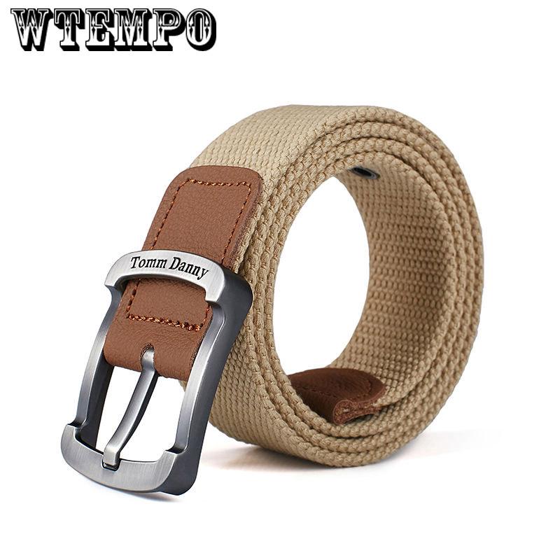 Military Belt Outdoor Tactical Belt Men&women High Quality Canvas Belts for Jeans Male Casual Straps