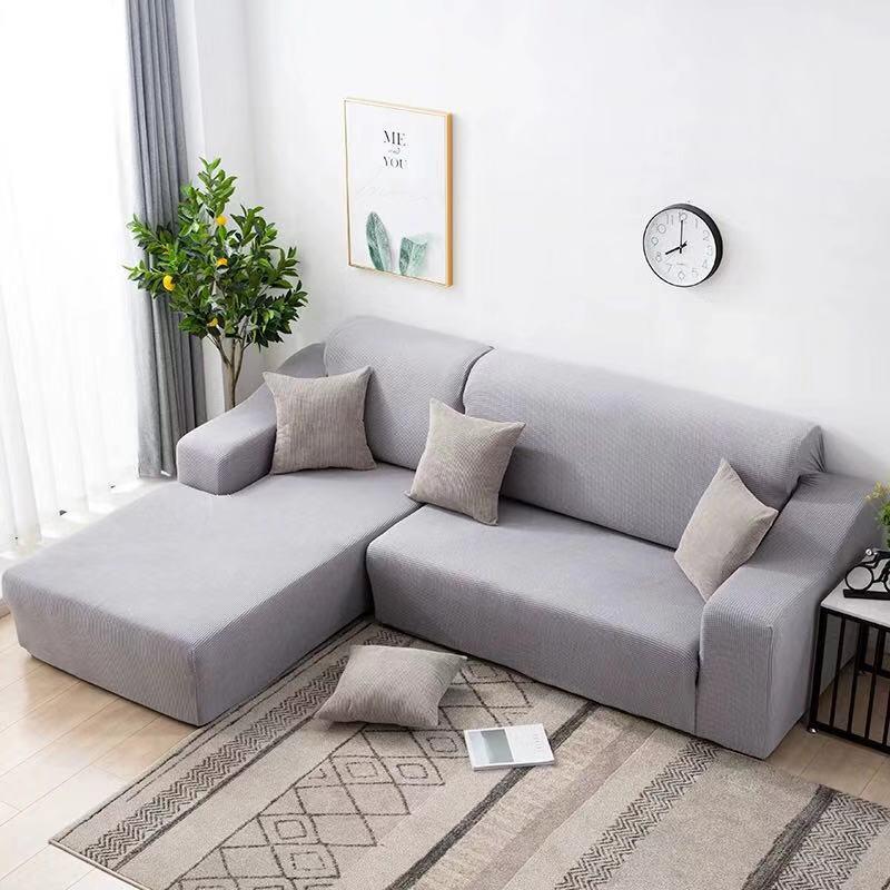Sofa Seat Cover 1/2/3/ 4 Slipcover Stretch Elastic Couch Chair Protector Home