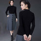 Winter Women's Woolen Sweater  Thickened Warm Turtleneck Sweater Slim Cashmere Sweater Jumper Tops