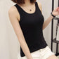 Modal Bottoming Vest Women's Summer Outer Wear I-shaped Sleeveless Top Running Sports Camisole Vest All-match