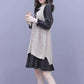 Spring and Autumn Light Luxury Small Fragrant Vest Temperament Long Sleeve Vest Sleeveless Sweater Casual Fashion Top
