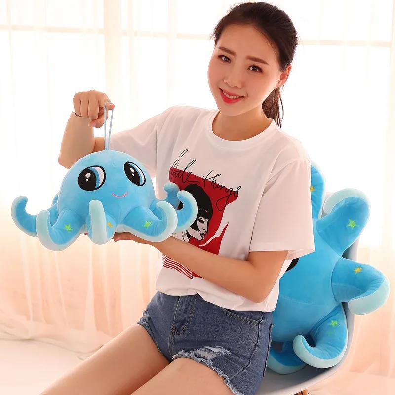 Children's Plush Toys Lovely Octopus Doll Plush Toy Marine Animal Plush Doll Pillow Cushion Children Doll Birthday Gifts Xmas Gift Party Decor